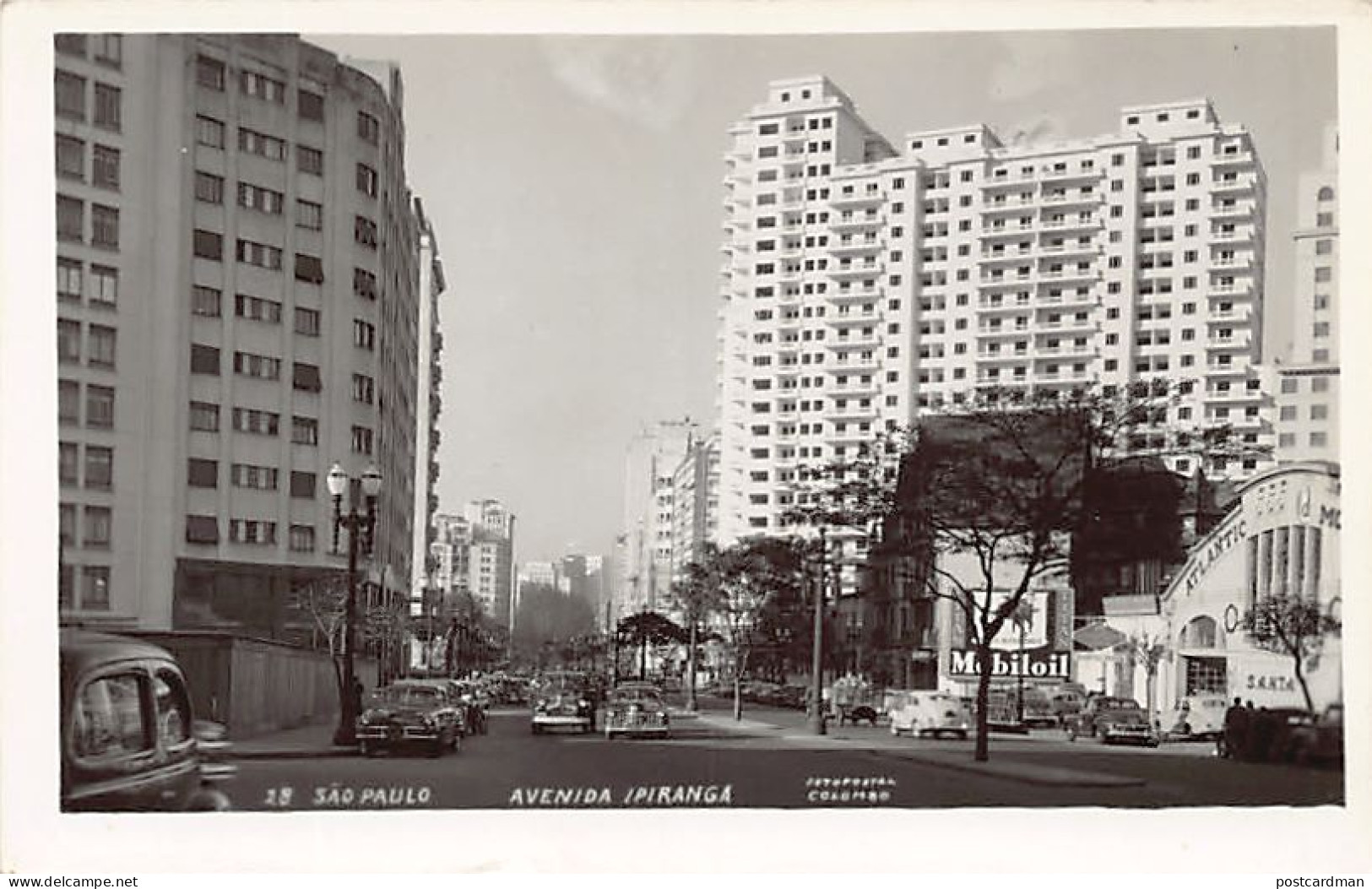Brasil - SÃO PAULO - Avenida Ipiranga - Ed. Foto Postal Colombo 28 - Otros & Sin Clasificación