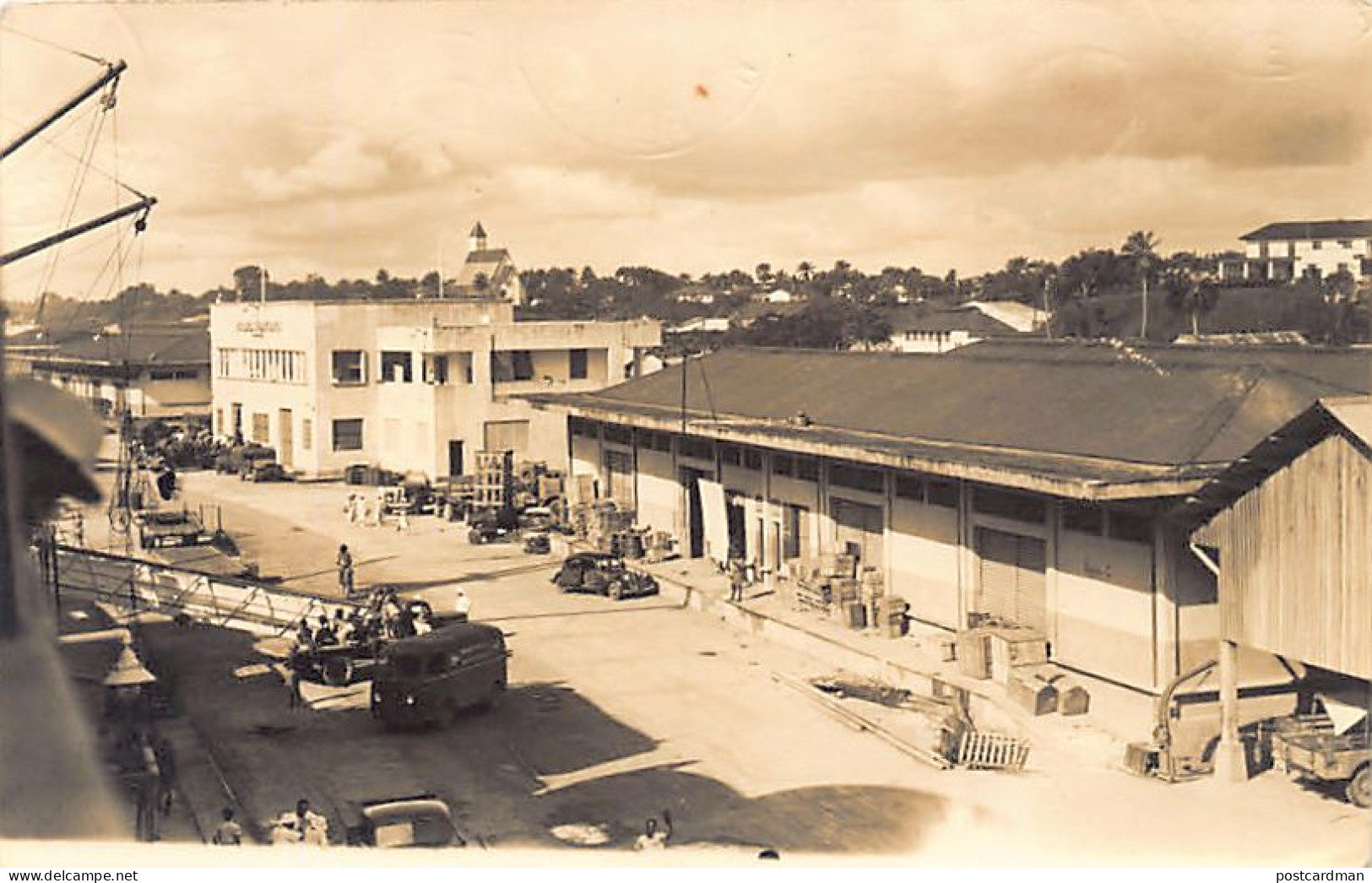 Cameroun - DOUALA - Les Quais - PHOTO FORMAT CARTE POSTALE - Ed. Inconnu  - Cameroun