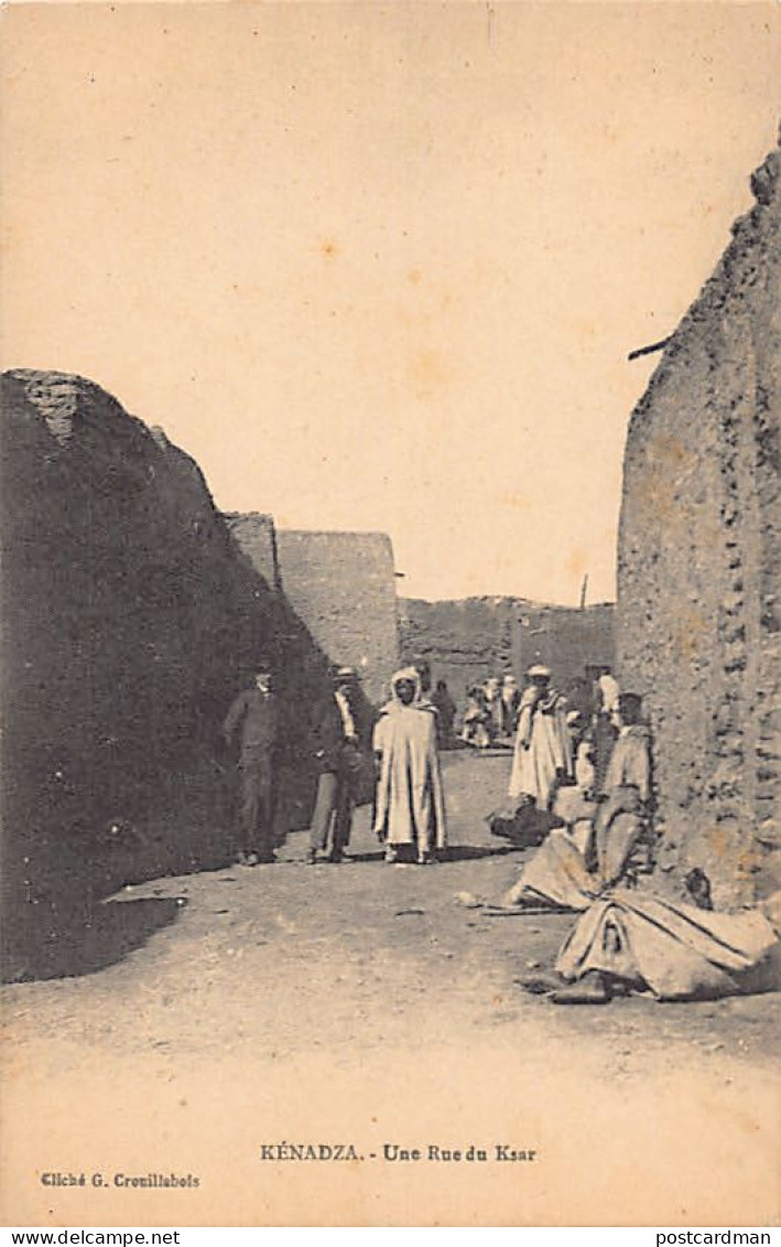 Algérie - KENADSA Kénadza - Une Rue Du Ksar - Ed. G. Crouillebois  - Other & Unclassified