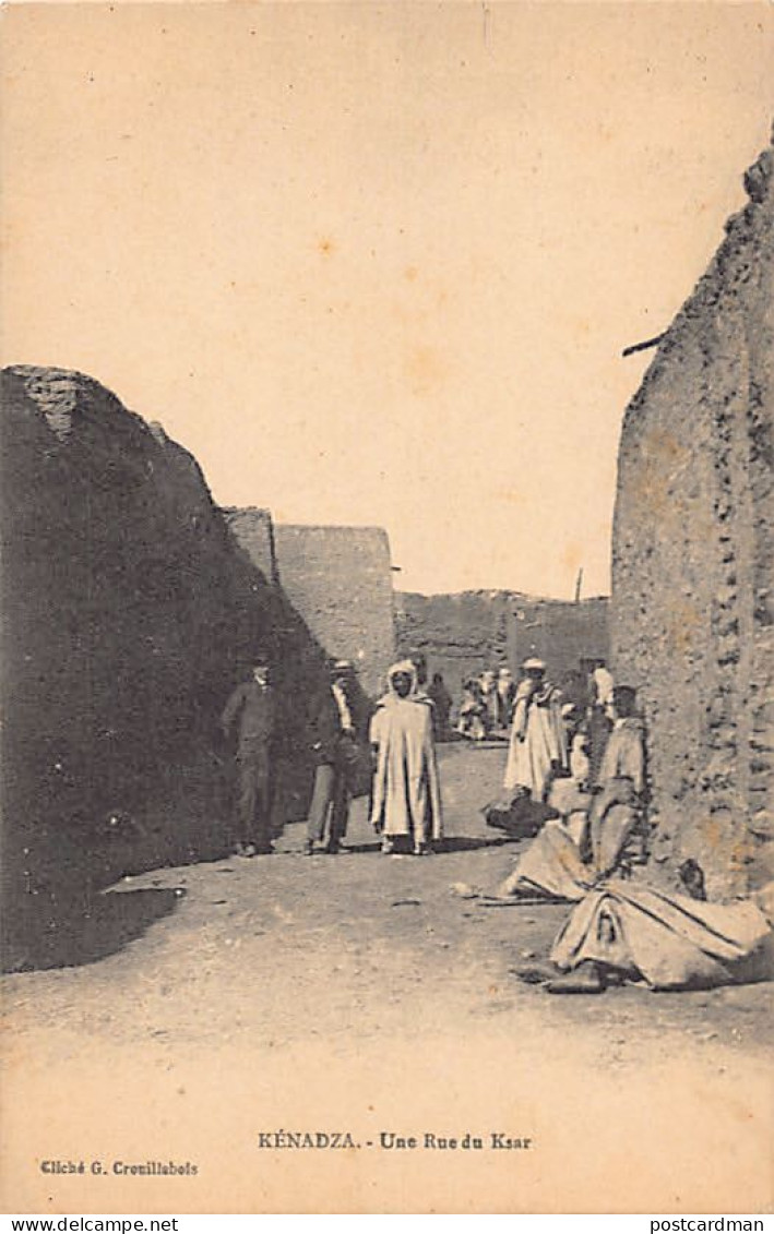 Algérie - KENADSA Kénadza - Une Rue Du Ksar - Ed. G. Crouillebois  - Andere & Zonder Classificatie