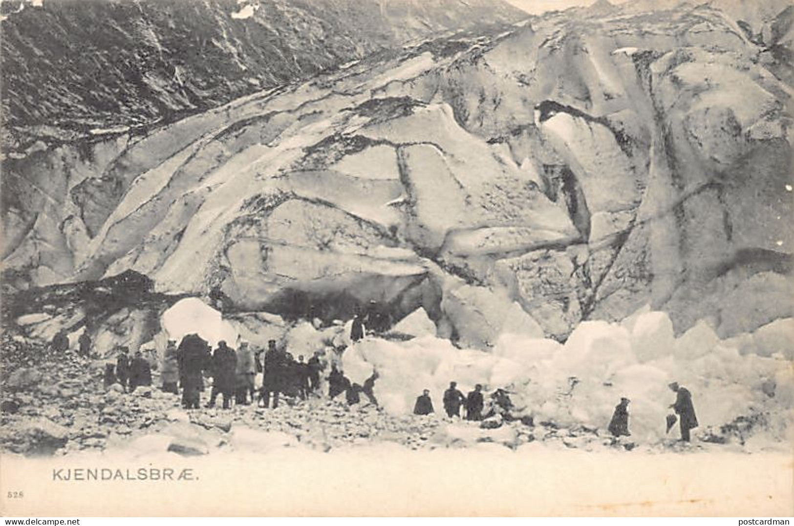 Norway - KJENDALSBRAE Kjenndalsbreen - Glacier - Publ. F. Beyer  - Norvegia