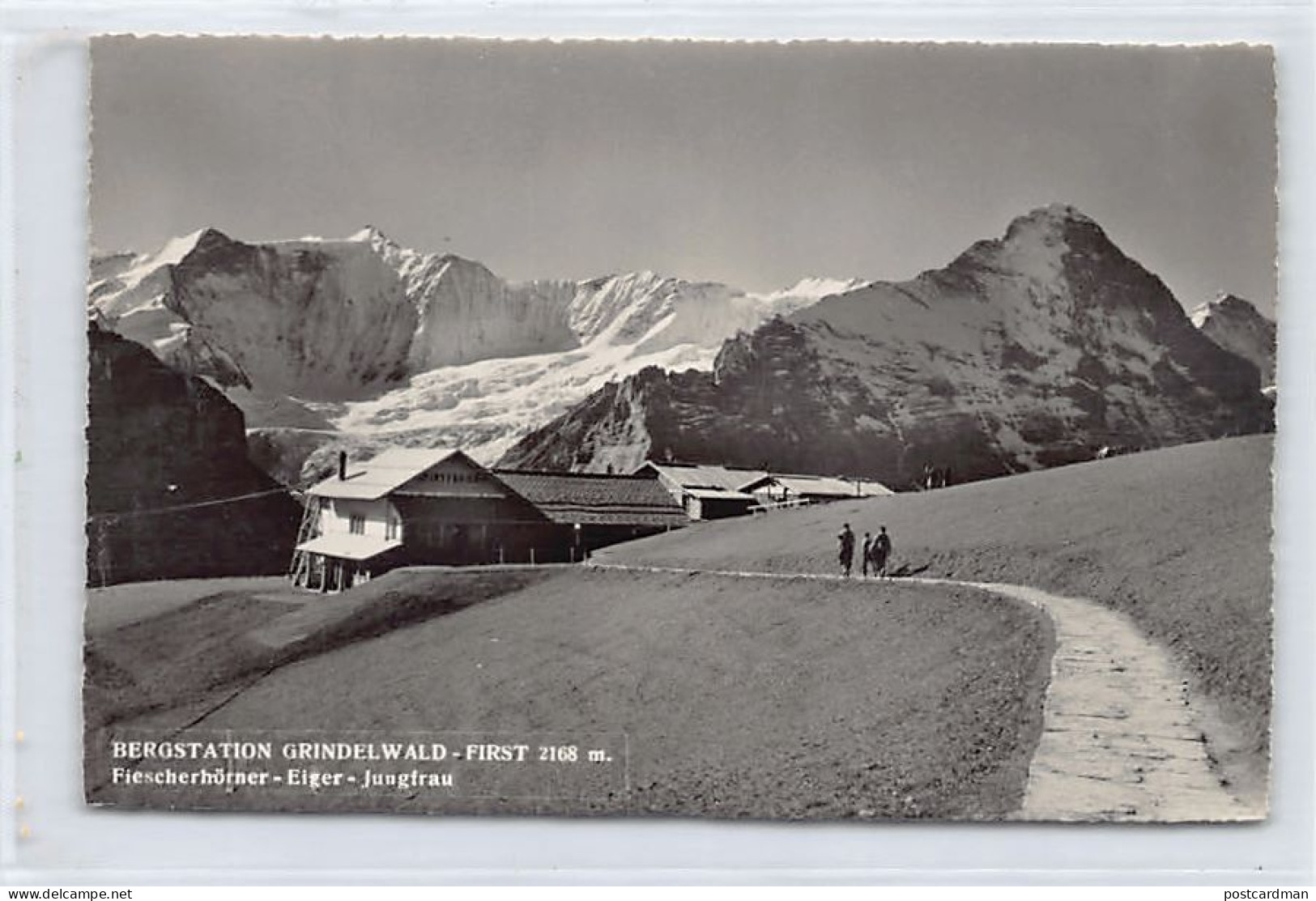 GRINDELWALD (BE) Bergstation - First - Verlag Arthur Baur  - Grindelwald