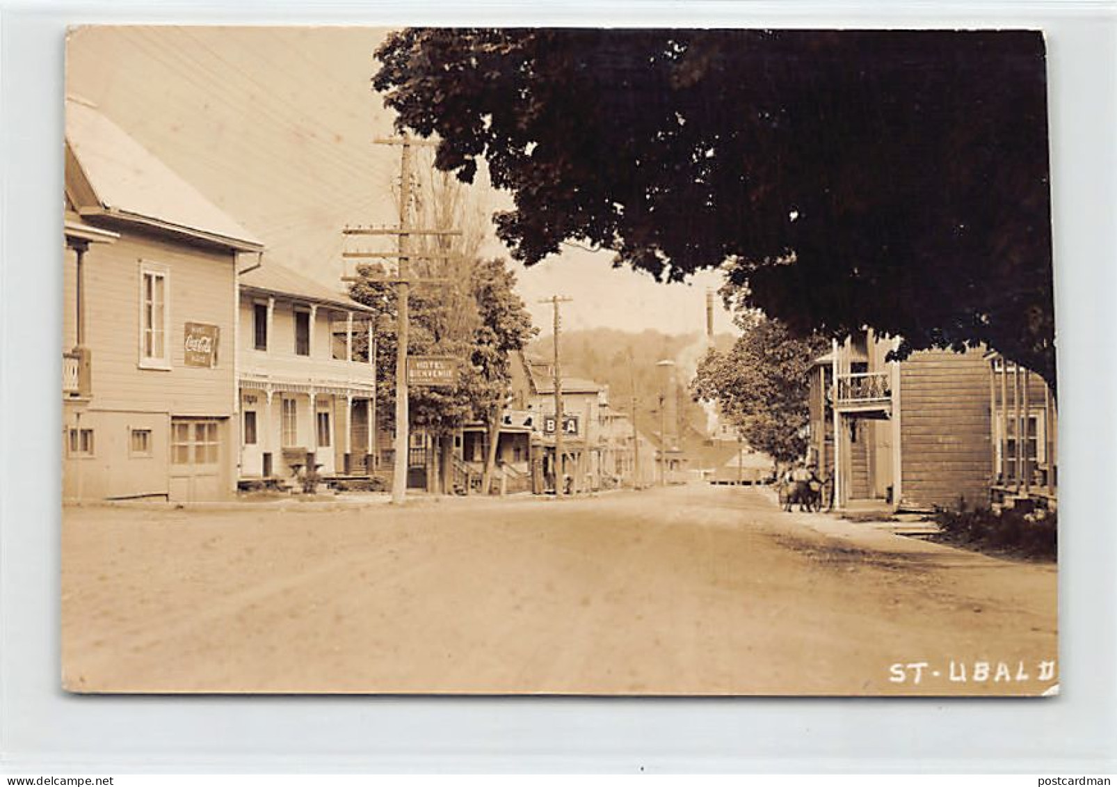 Canada - SAINT-UBALDE (QC) Carte Photo - Ed. Inconnu  - Other & Unclassified