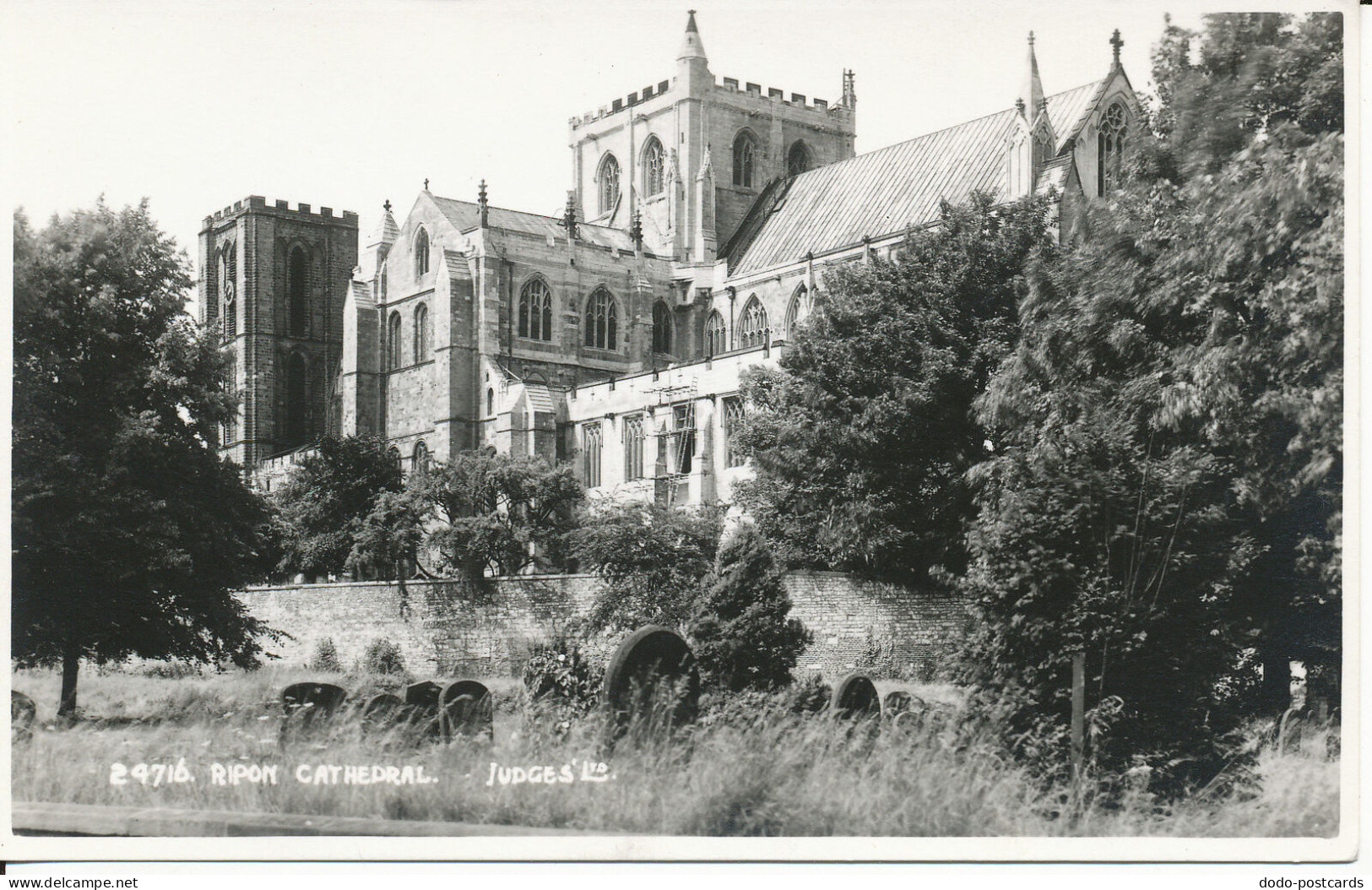 PC34765 Ripon Cathedral. Judges Ltd. No 24716. RP - Wereld