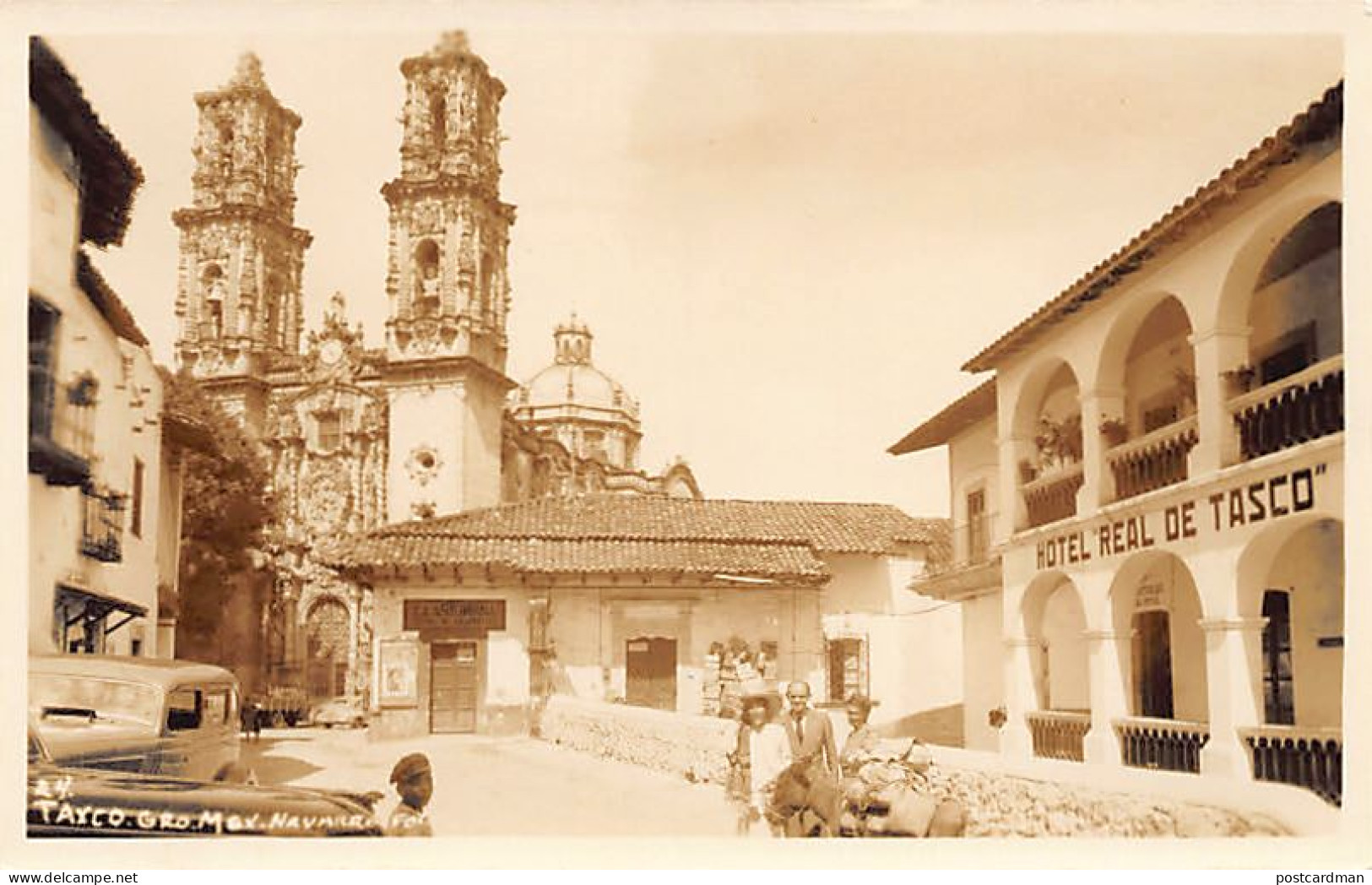 México - TAXCO - Hotel Real De Tasco - REAL PHOTO Foto - Ed. Navarro 24 - Mexique