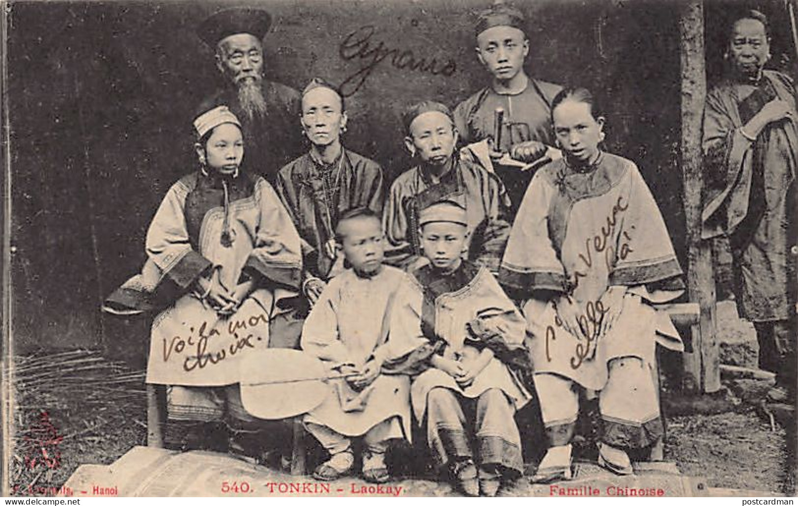 Vietnam - LAOKAY Lao Cai - Famille Chinoise - Ed. P. Dieulefils 540 - Vietnam