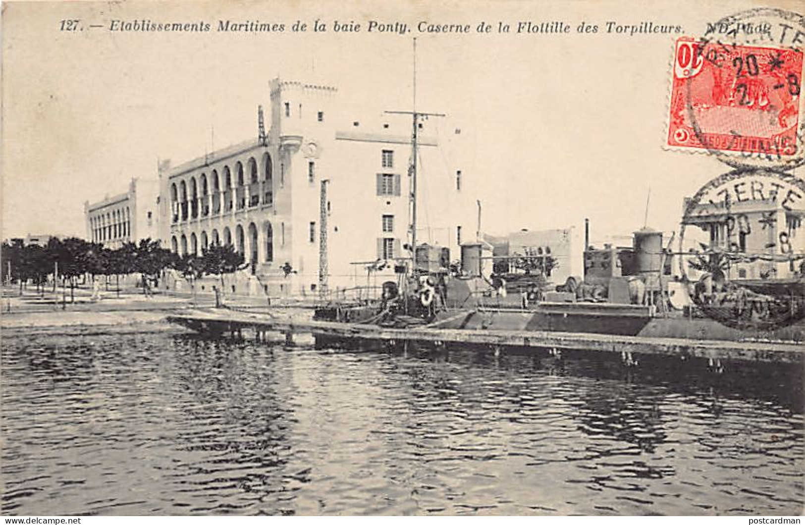 Tunisie - BAIE PONTY Bizerte - Etablissements Maritimes, Caserne De La Flotille Des Torpilleurs - Ed. ND Phot. 127 - Tunisia