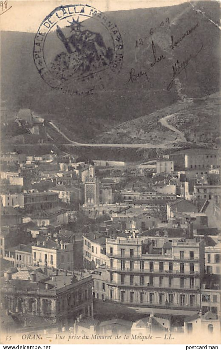 Algérie - ORAN - Vue Prise Du Minaret De La Mosquée - Ed. L.L. 55 - Oran