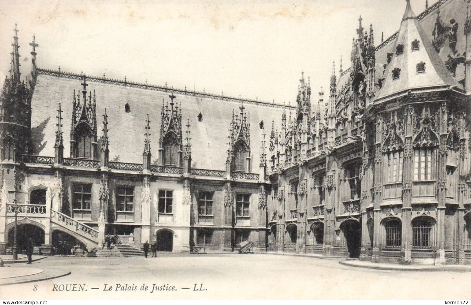 CPA 76 ROUEN LE PALAIS DE JUSTICE - Rouen