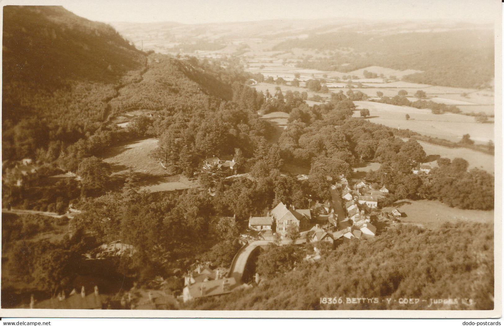 PC34665 Bettws Y Coed. Judges Ltd. No 18366. RP - Wereld