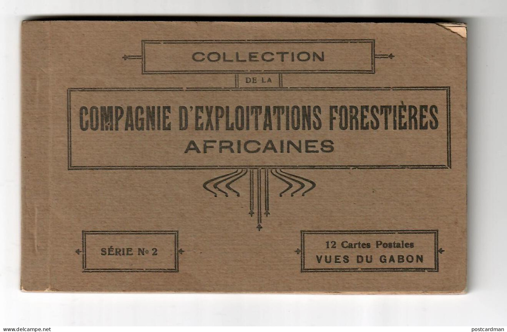 Gabon - Compagnie D'Exploitations Forestières (C.E.F.A.) - Série N°2 - Carnet De 12 Cartes Postales - Ed. C.E.F.A. - Gabun