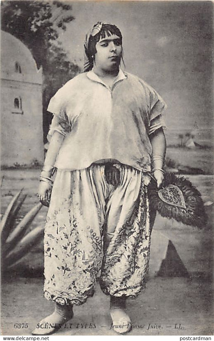 Judaica - Tunisie - Jeune Femme Juive - Ed. LL Lévy 6375 - Judaika