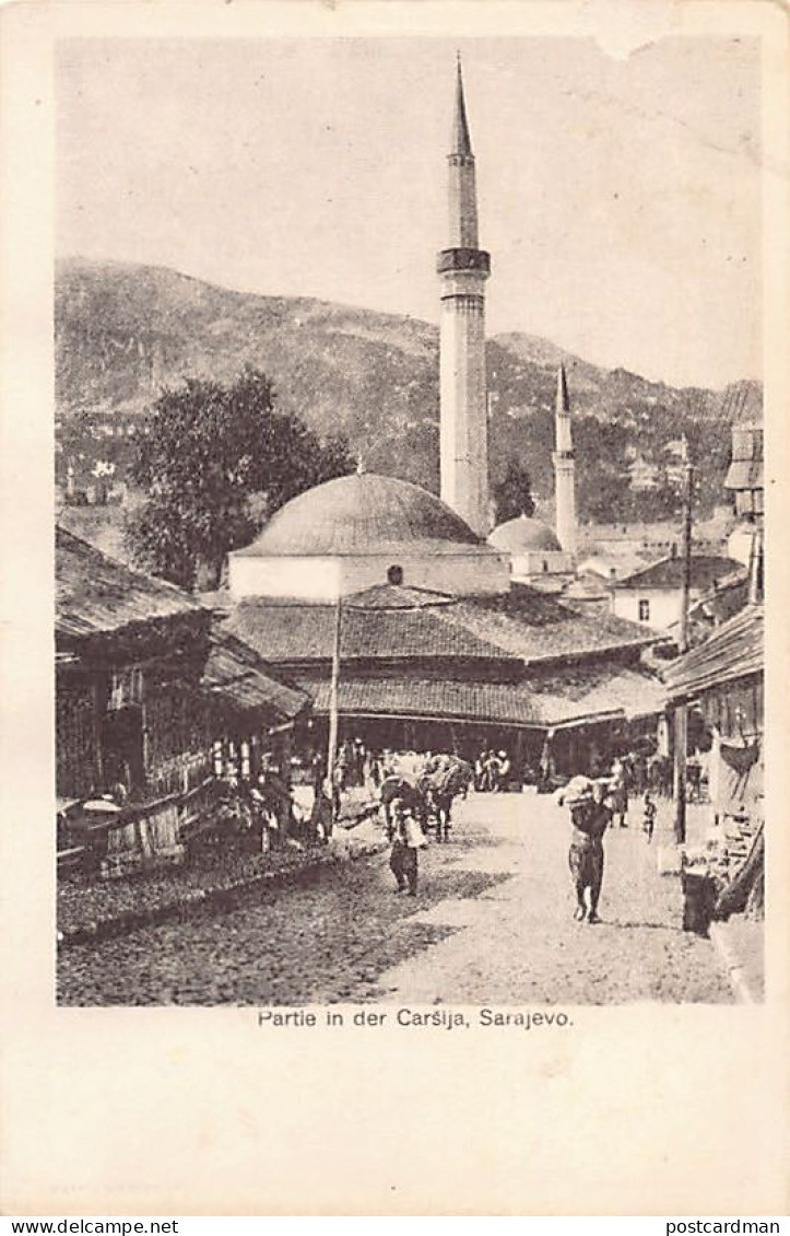 Bosnia - SARAJEVO - The Bazaar - Publ. K. K. Polizei-Lotterie  - Bosnia Erzegovina