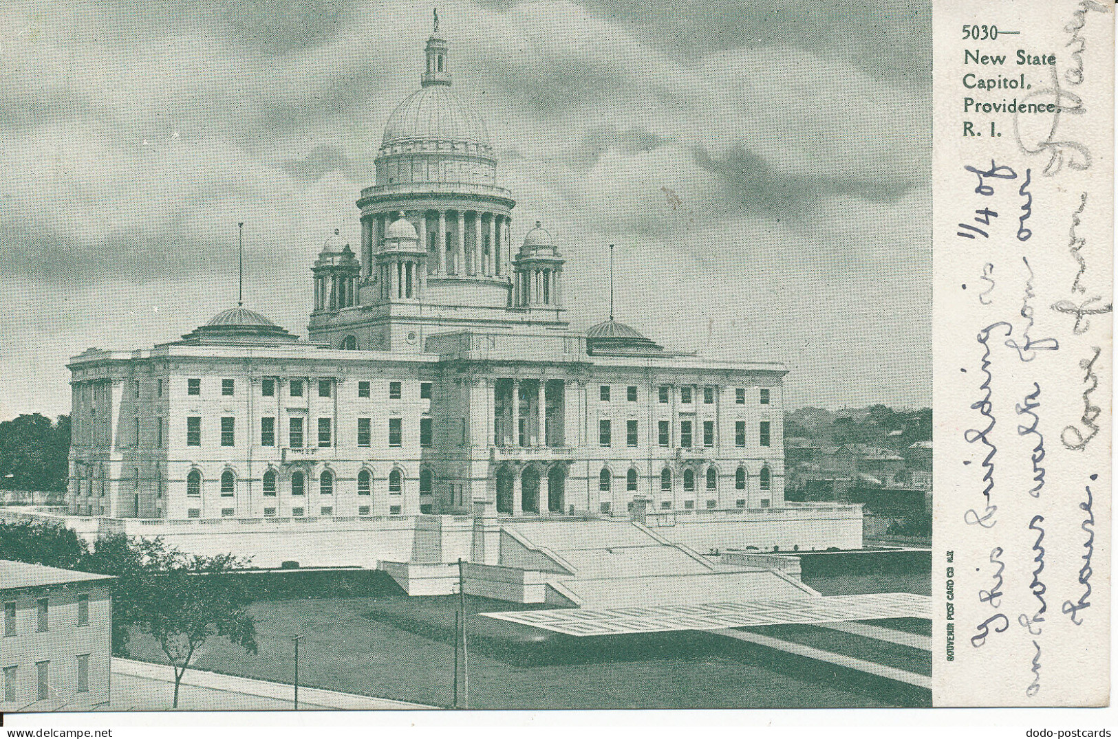 PC34358 New State Capitol. Providence. R. I. No 5030 - Wereld