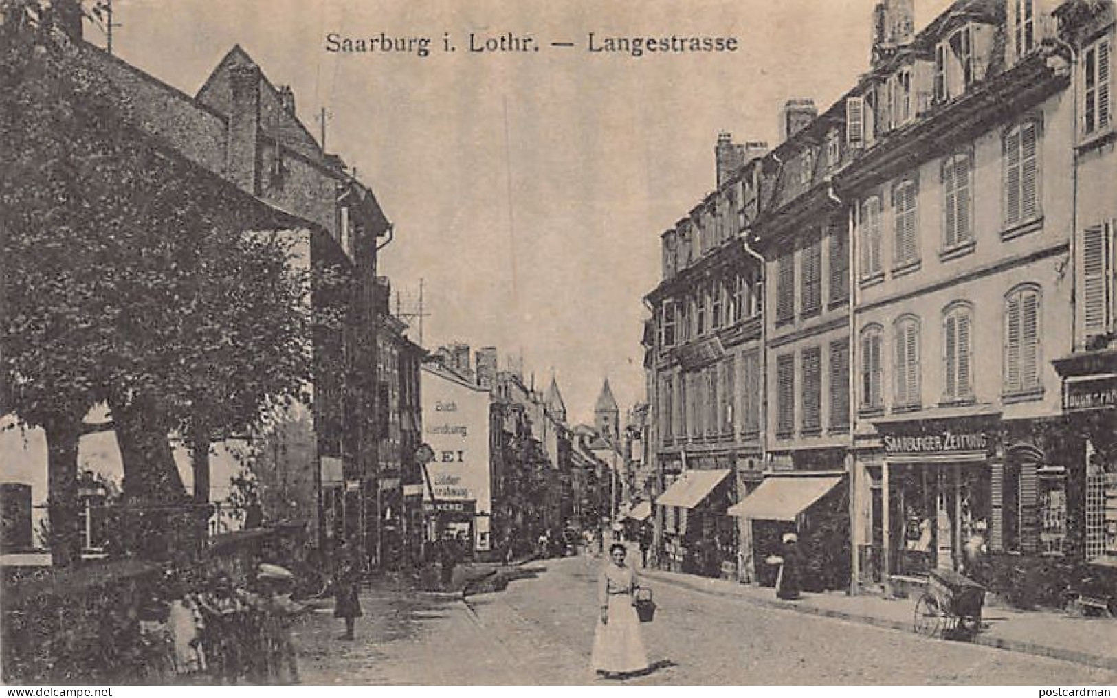 SARREBOURG - Grand Rue - Ed. Felix Luib - Sarrebourg