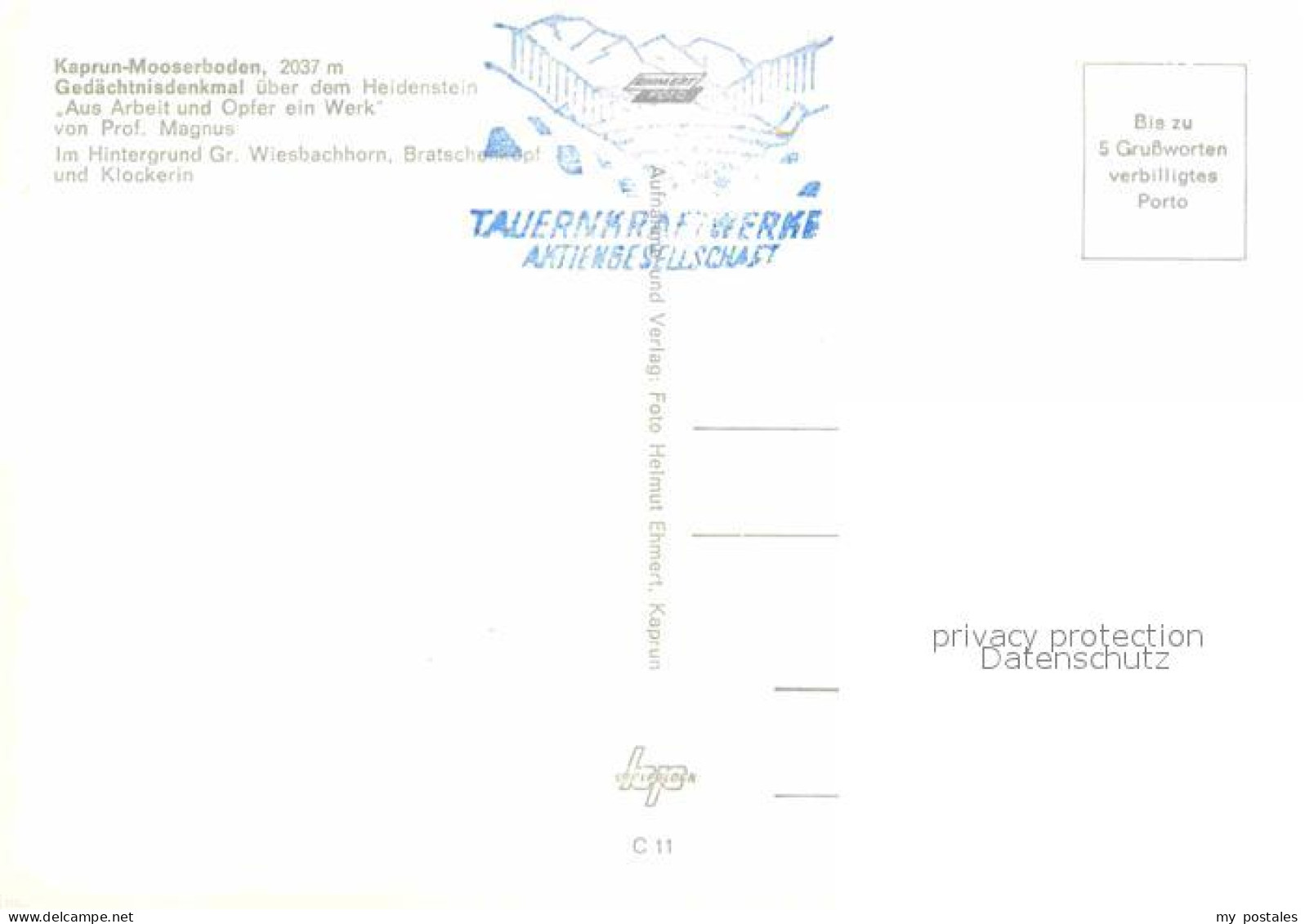 72877693 Kaprun Gedaechtnisdenkmal Heidenstein Kaprun - Other & Unclassified