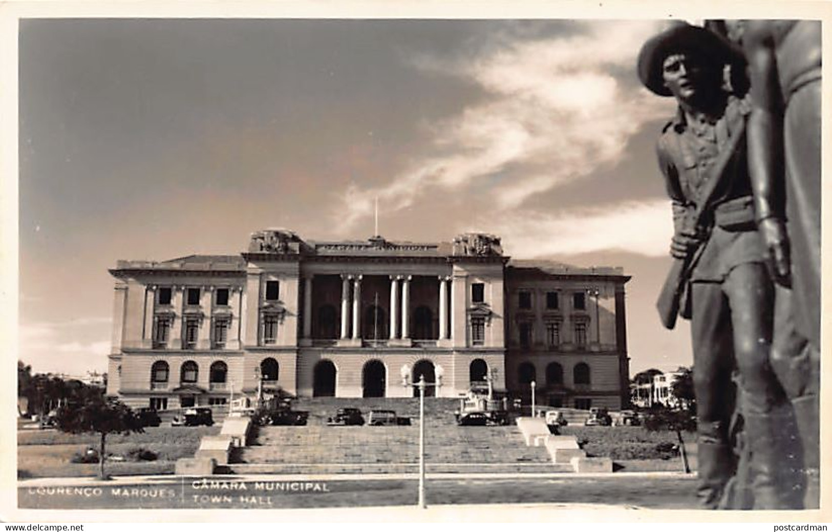 Mozambique - LOURENÇO MARQUES - Town Hall - REAL PHOTO - Publ. Focus  - Mozambico