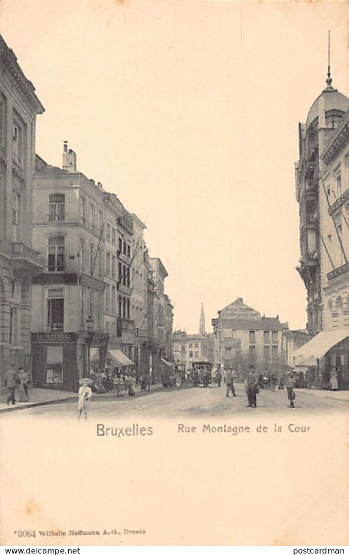 Belgique - BRUXELLES - Rue De La Montagne - Ed. W. Hoffmann 3064 - Otros & Sin Clasificación