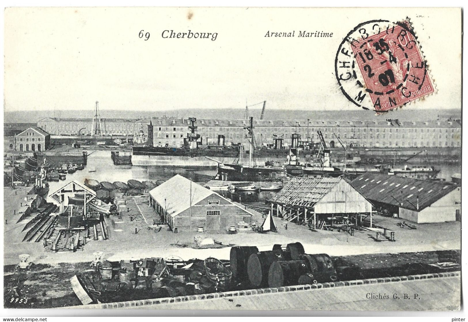 CHERBOURG - Arsenal Maritime - Cherbourg