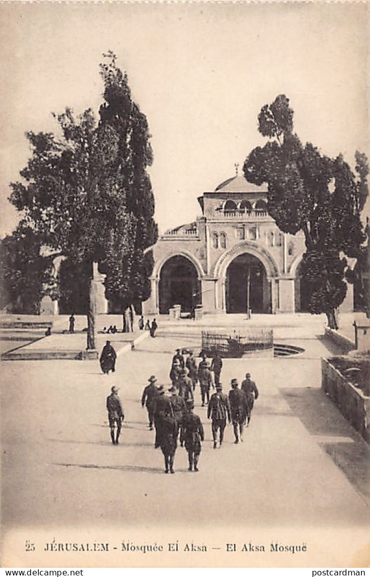 Palestine - JERUSALEM - Al-Aqsa Mosque - Publ. Béhar & Fils 25 - Palestine