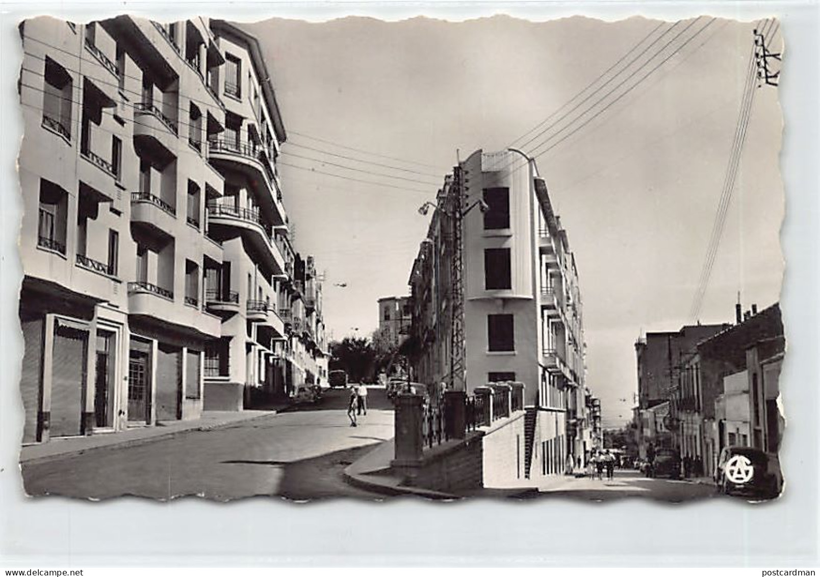 Algérie - TIARET - Boulevard Clémenceau Et La Rue Albert Sofer - Ed. A. Sirecky 11 - Tiaret