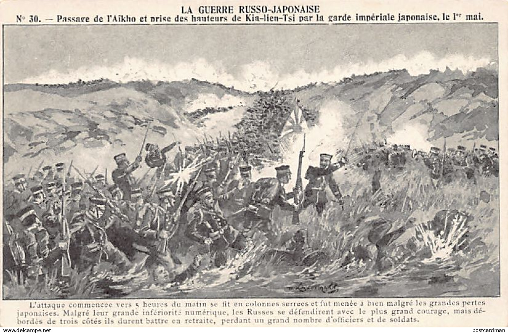 China - RUSSO JAPANESE WAR - Capture Of The Heights Of Kia-lien-Tsi By The Japanese Imperial Guard On May 1, 1904 - Chine