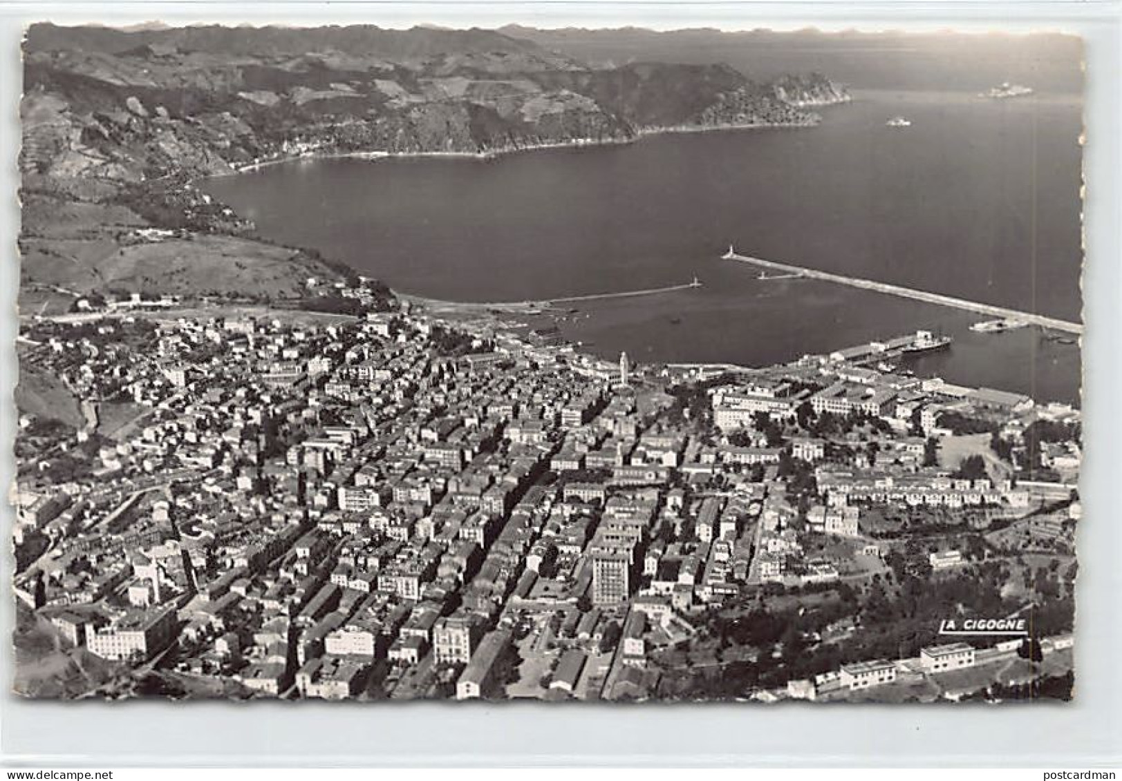 Algérie - SKIKDA Philippeville - Vue Générale Prise En Avion - Ed. La Cigogne 74001 - Skikda (Philippeville)