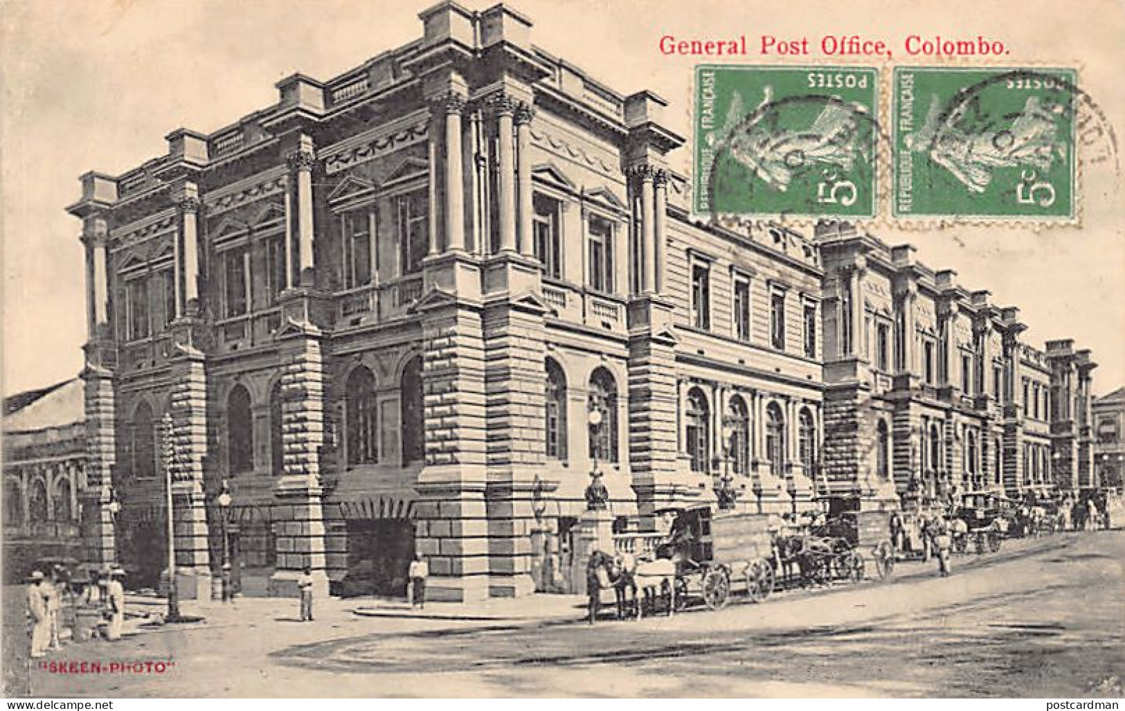 Sri Lanka - COLOMBO - General Post Office - Publ. Skeen-Photo  - Sri Lanka (Ceylon)