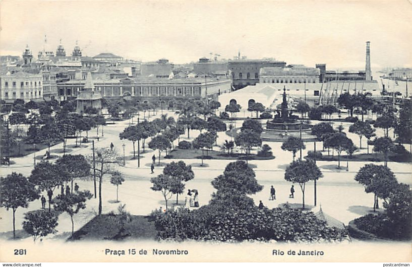 Brazil - RIO DE JANEIRO - Praça 15 De Novembro - Ed. Ribeiro 281 - Rio De Janeiro