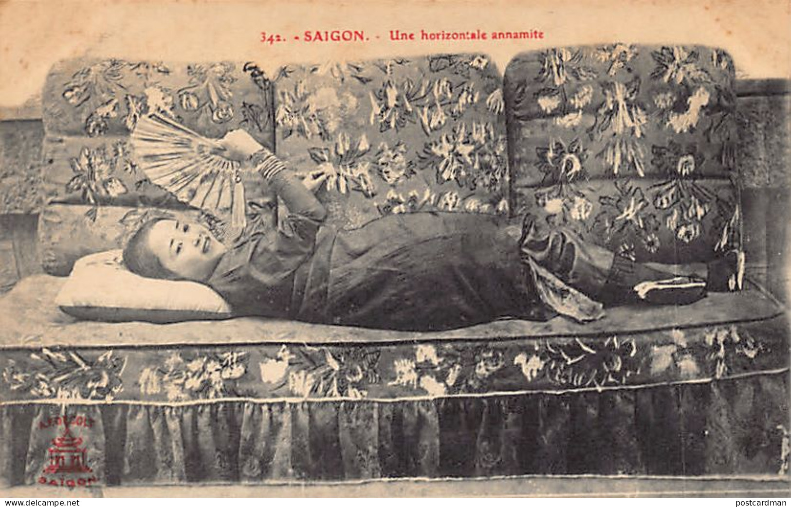 Viet-Nam - SAIGON - Une Horizontale Annamite (prostituée) - Ed. A. F. Decoly 342 - Vietnam