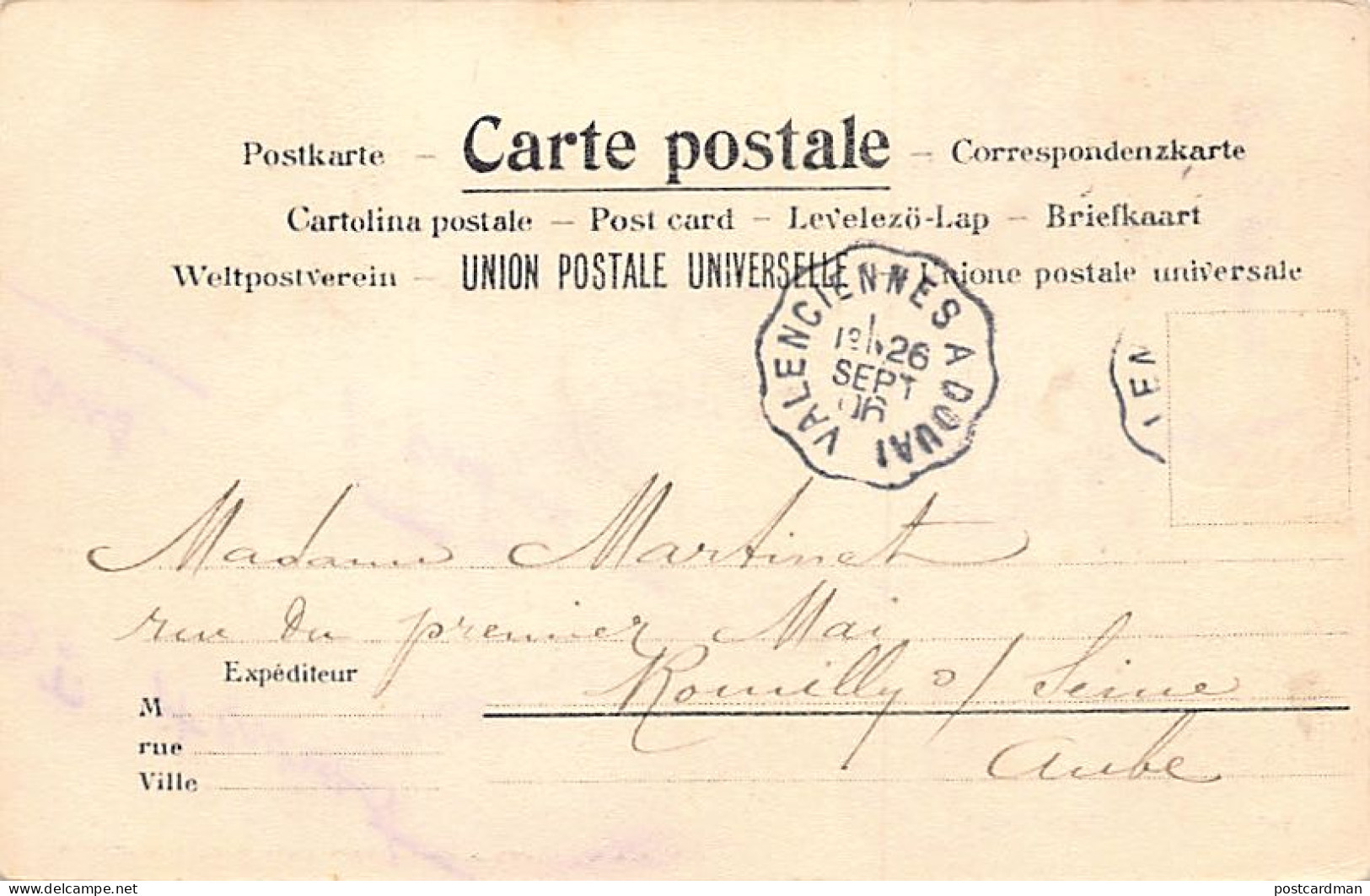 QUIÉVRAIN (Hainaut) La Rue Debast - Grand Bazar National, éditeur De Cartes Postales - Chapellerie Moderne - Quiévrain