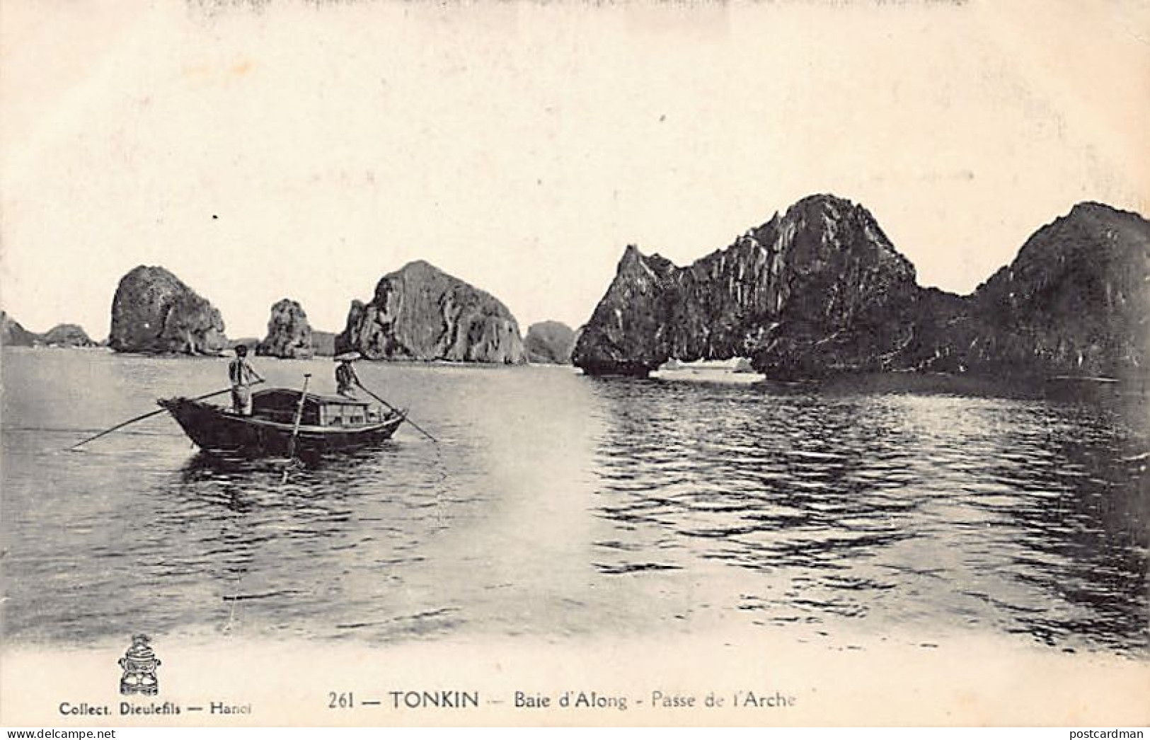 Viet Nam - Baie D'Along - Passe De L'Arche - Ed. P. Dieulefils 261 - Viêt-Nam