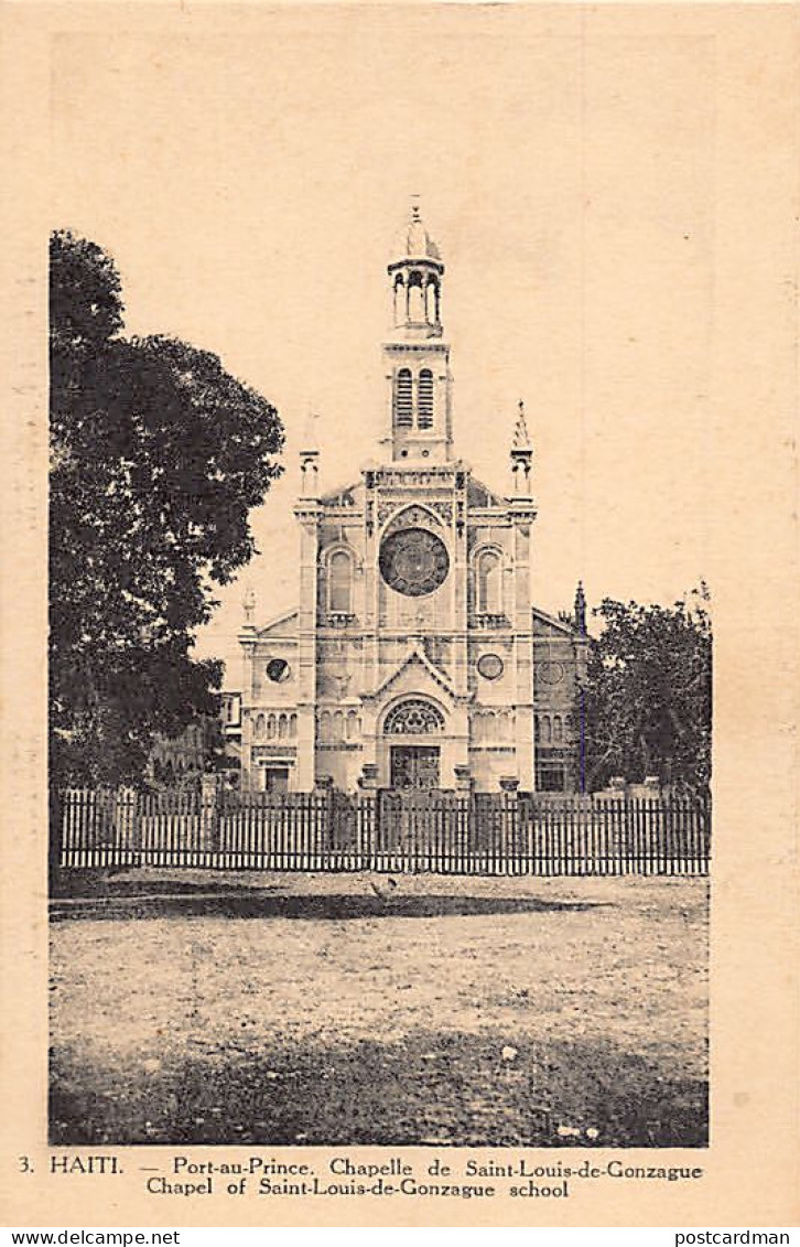 Haiti - PORT AU PRINCE - Chapel Of The Institution Saint-Louis-de-Gonzague - Ed. Thérèse Montas 3 - Haiti