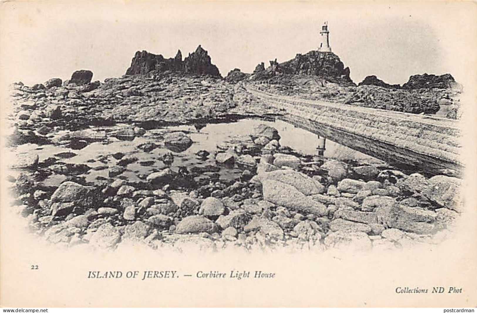 Jersey - Corbère Lighthouse - Publ. ND Phot. 22 - La Corbiere