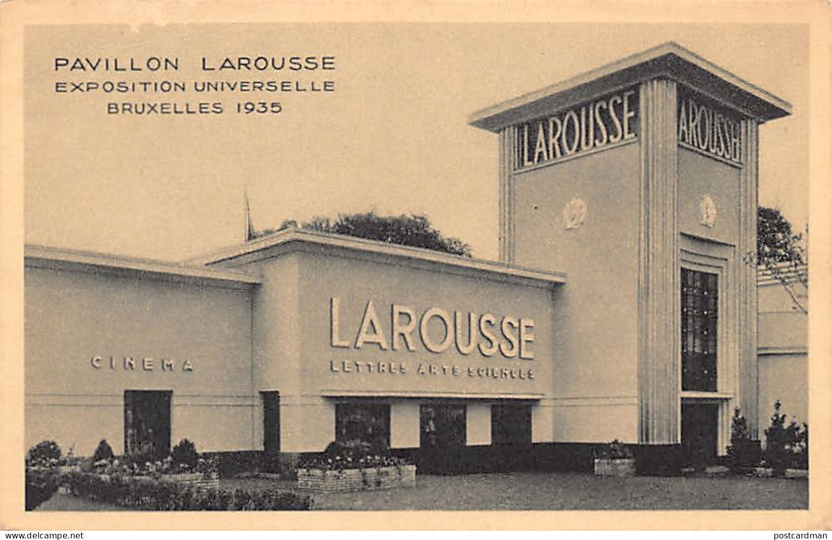 Belgique - Exposition De Bruxelles 1935 - Pavillon Larousse - Weltausstellungen