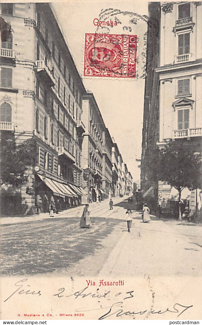 GENOVA - Via Assarotti - Ed. G. Modiano 3628 - Genova