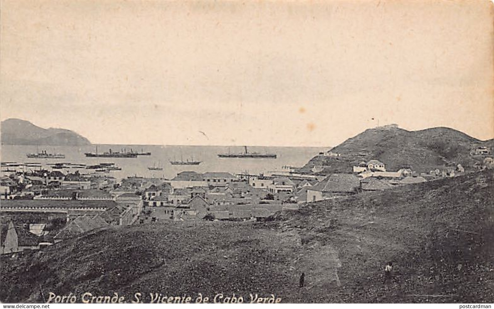 Cabo Verde - São Vicente - Porto Grande - Ed. Bazar Oriental De Augusto Figueira - Cap Verde