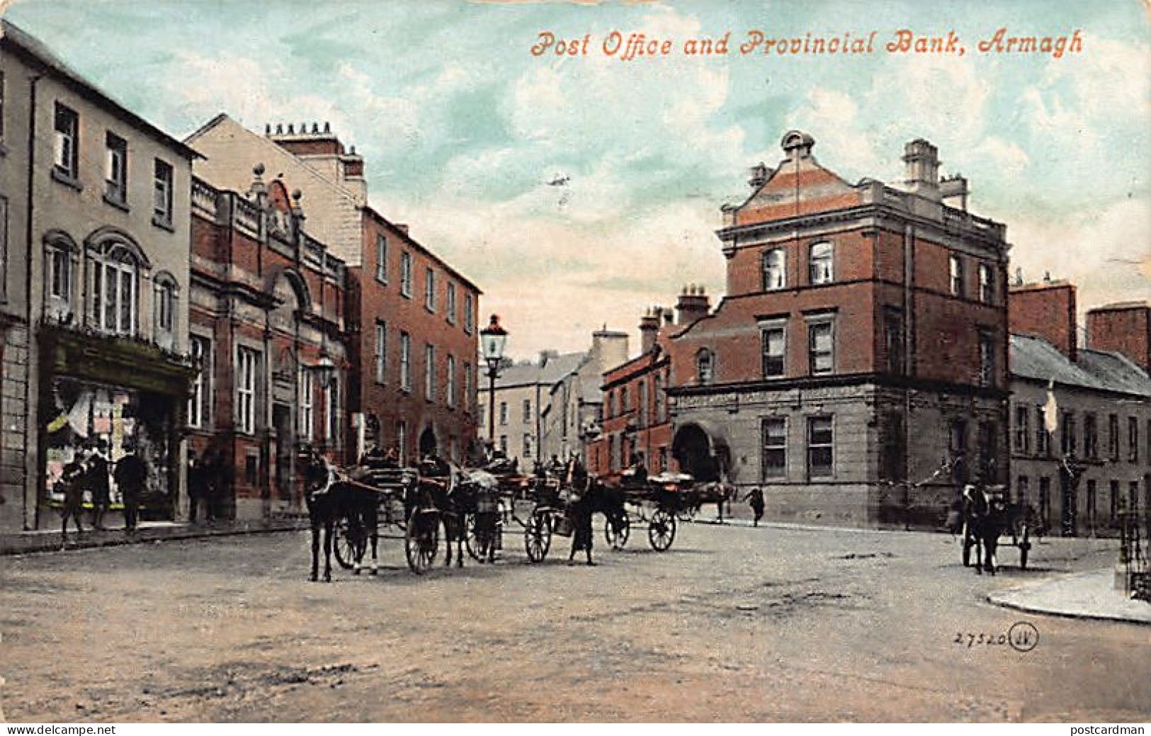Northern Ireland - Ulster Co. - ARMAGH Post Office And Provincial Bank - Armagh