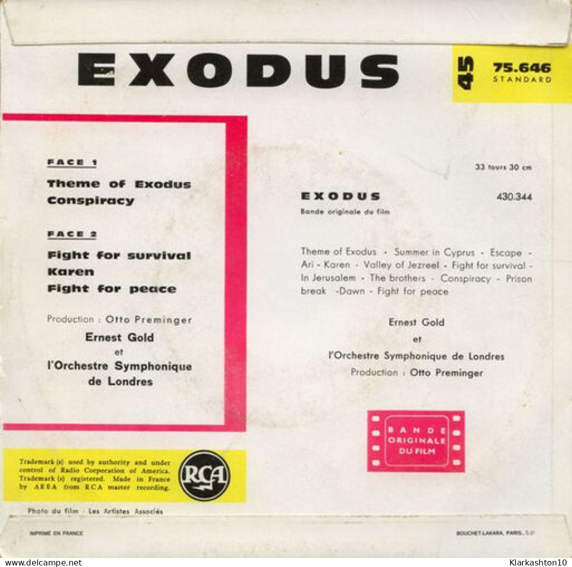 Exodus - Zonder Classificatie