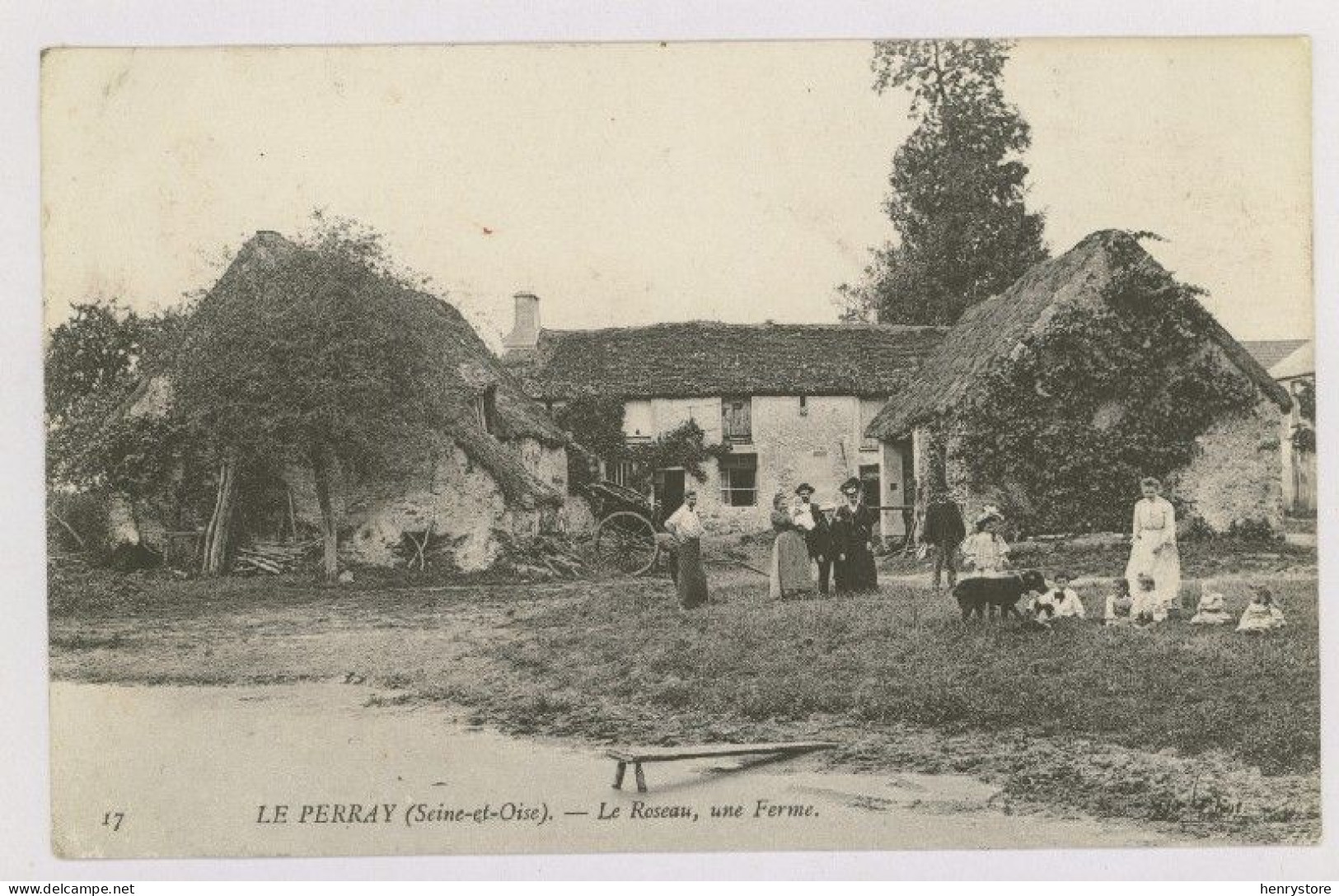 LE PERRAY : Le Roseau, Une Ferme (z3718) - Le Perray En Yvelines