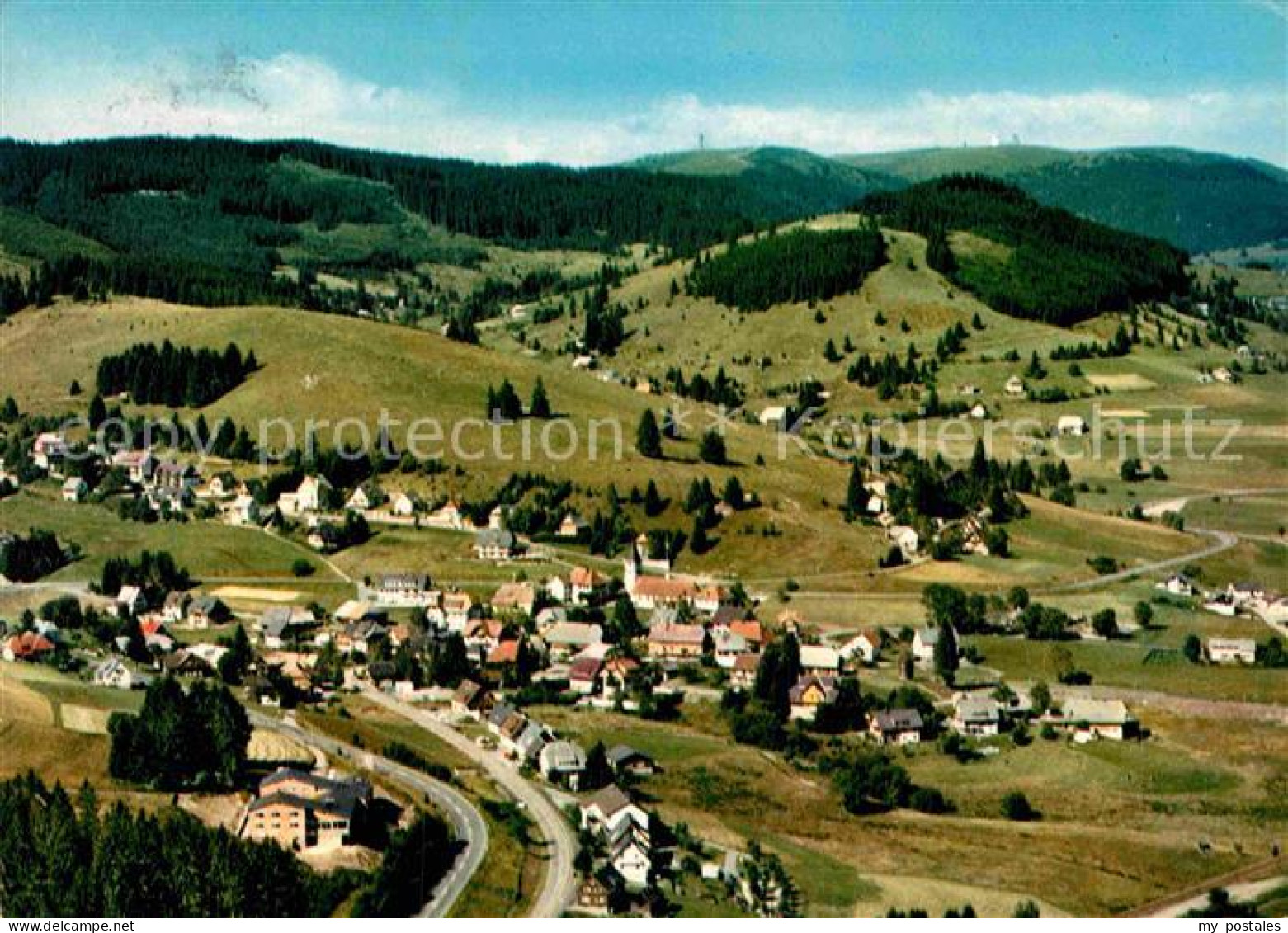 72877182 Altglashuetten Hoehenluftkurort Wintersportplatz Mit Feldberg Fliegerau - Feldberg