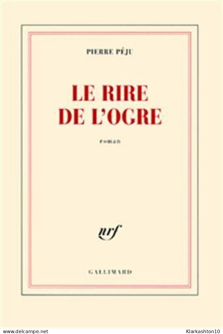 Le Rire De L'ogre - Other & Unclassified