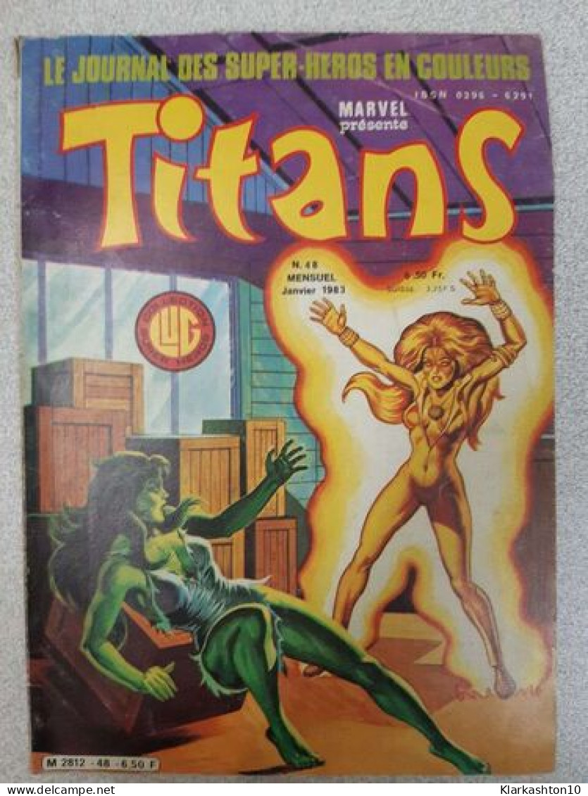 Titans Nº48 - Le Journal Des Super-Heros En Couleurs / Janvier 1983 - Other & Unclassified