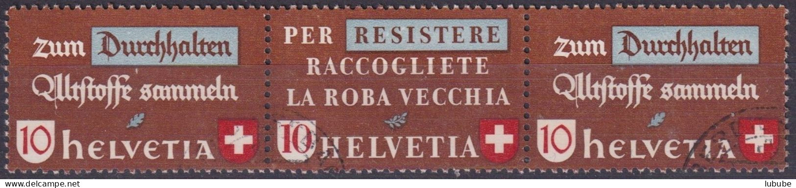 Altstoffe Z37b  "Durchhalten/Resistere/Durchhalten"         1942 - Used Stamps