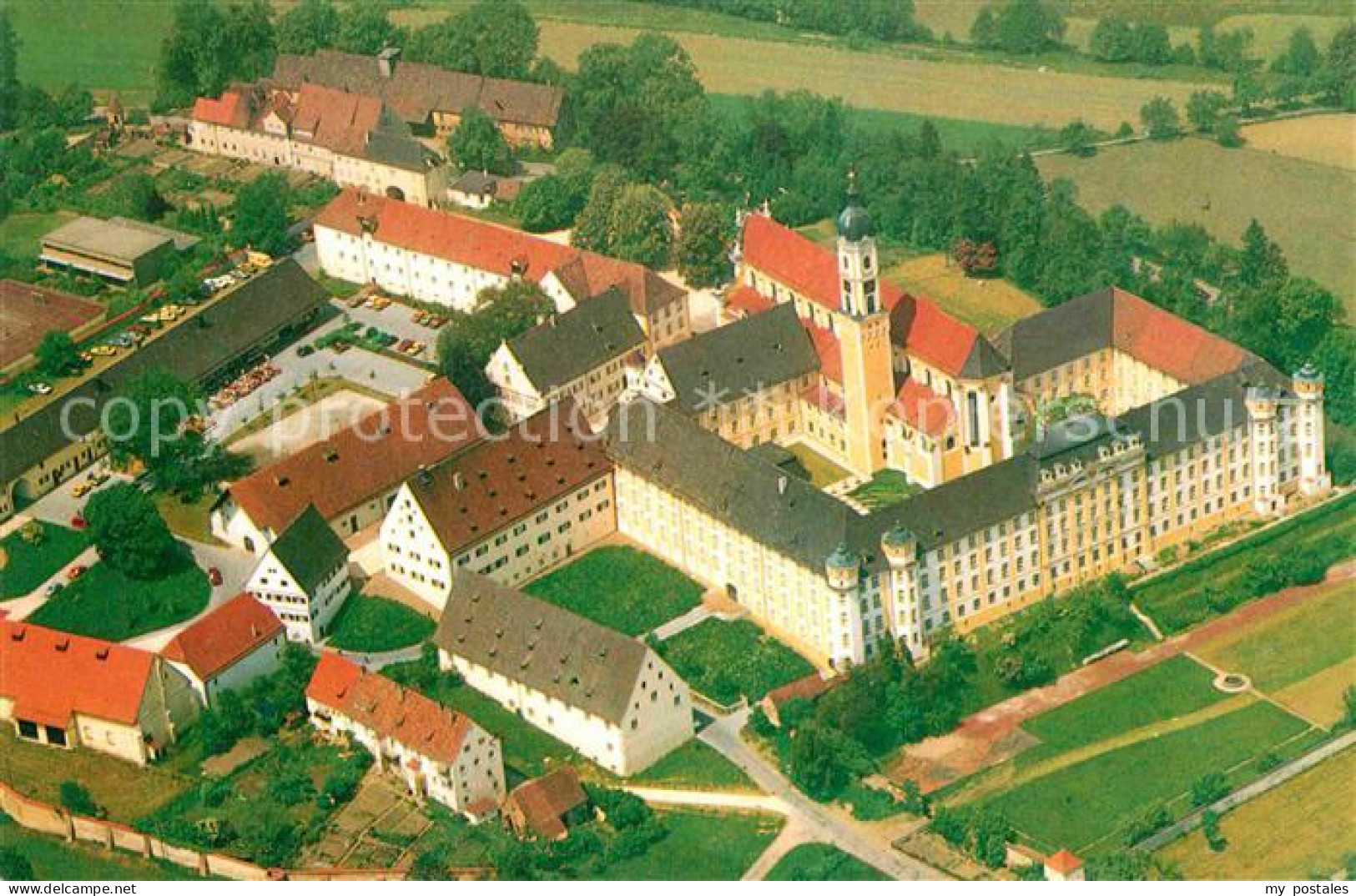 72877103 Ochsenhausen Ehemalige Reichsabtei Benediktinerkloster Fliegeraufnahme  - Other & Unclassified