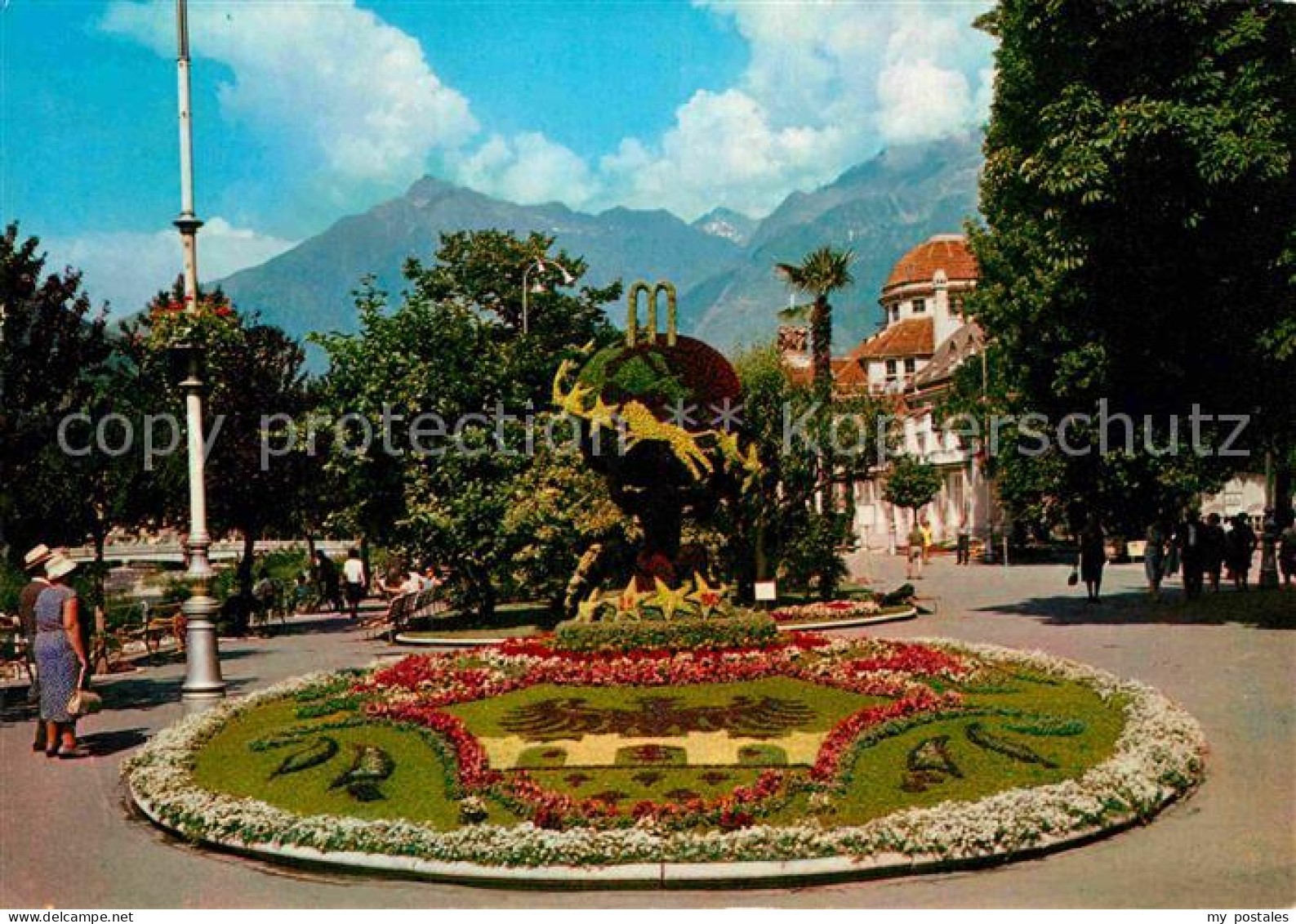 72876983 Merano Suedtirol Promenade Mit Kurhaus  Merano - Sonstige & Ohne Zuordnung