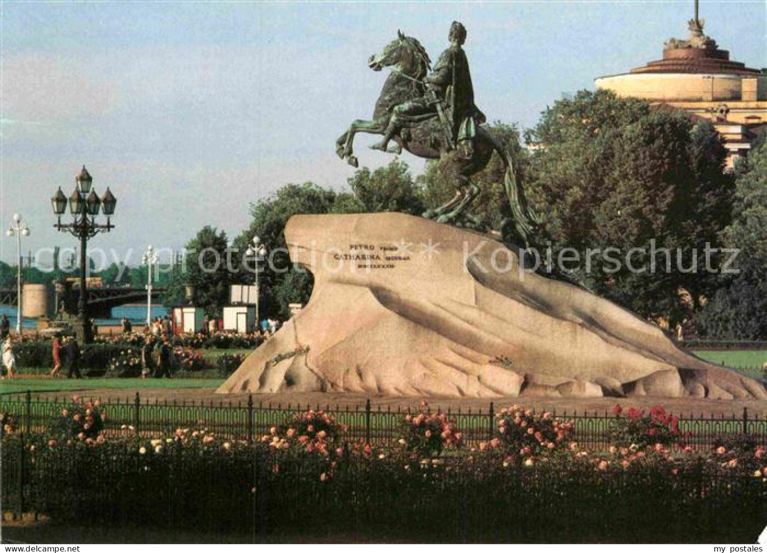 72876479 St Petersburg Leningrad Petr I Denkmal  Russische Foederation - Russie