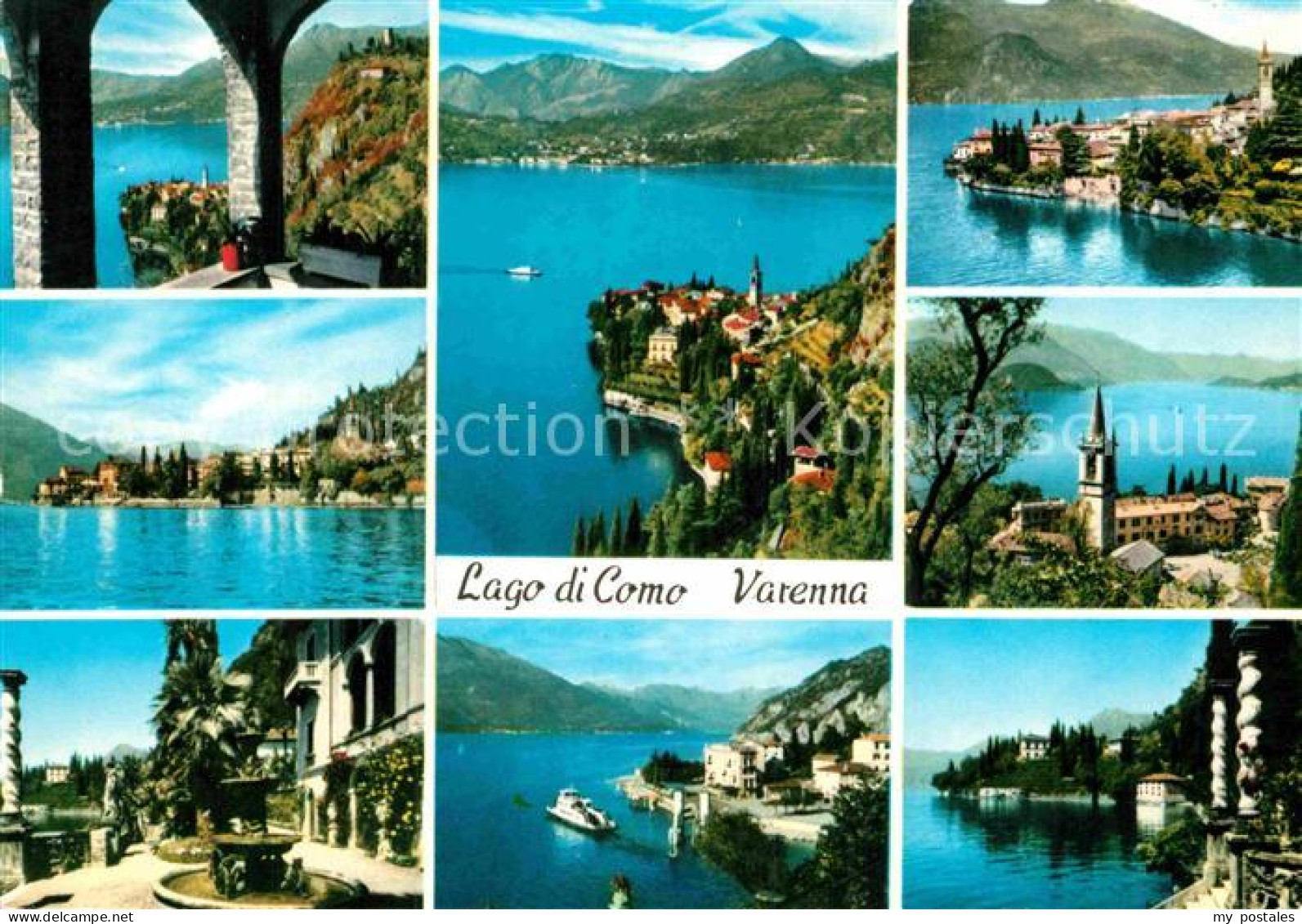 72875808 Varenna Lago Di Como Teilansichten Kirche Comer See Alpen Varenna Lago  - Sonstige & Ohne Zuordnung