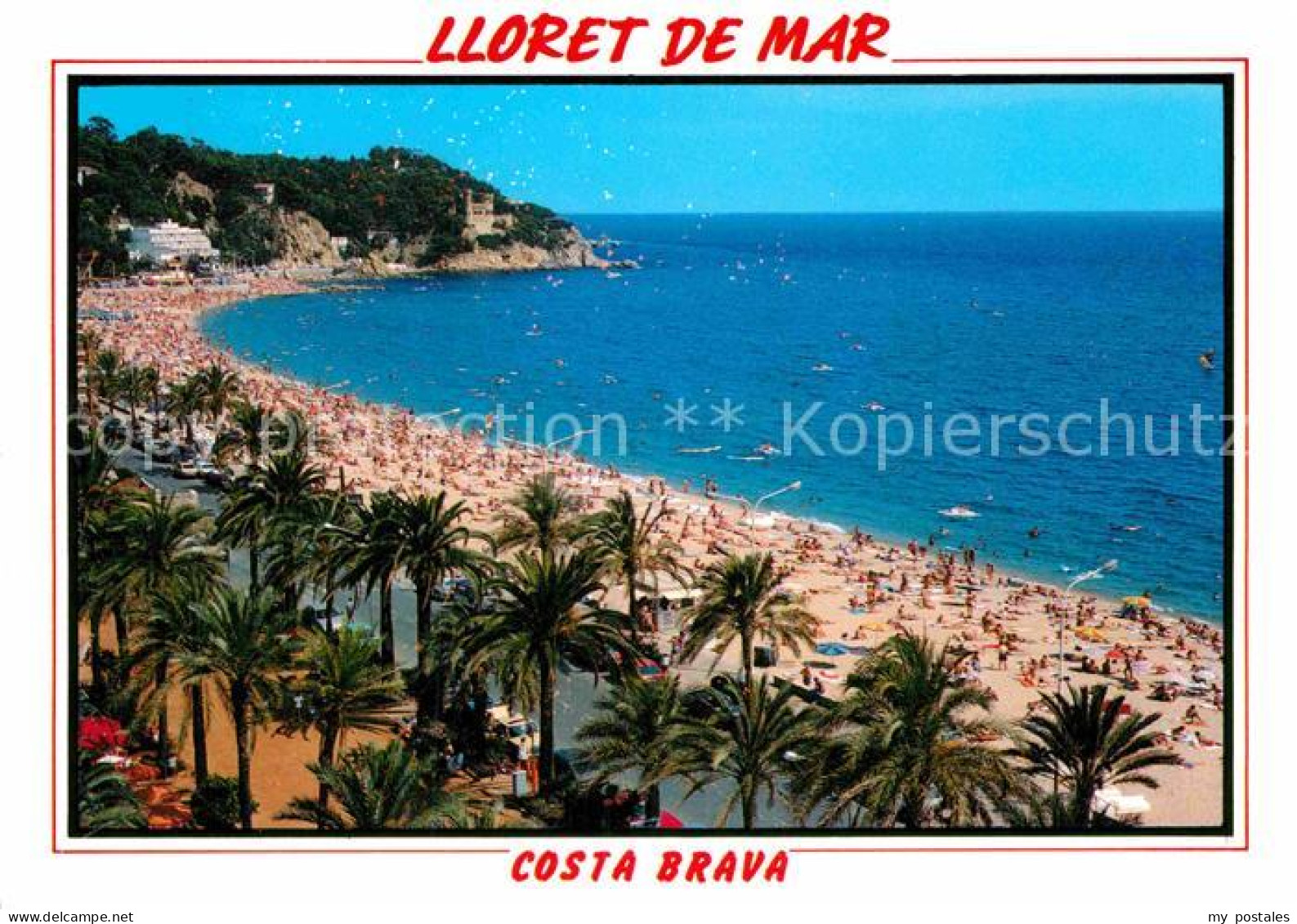 72875714 Lloret De Mar Panorama Strand Costa Brava Spanien - Sonstige & Ohne Zuordnung