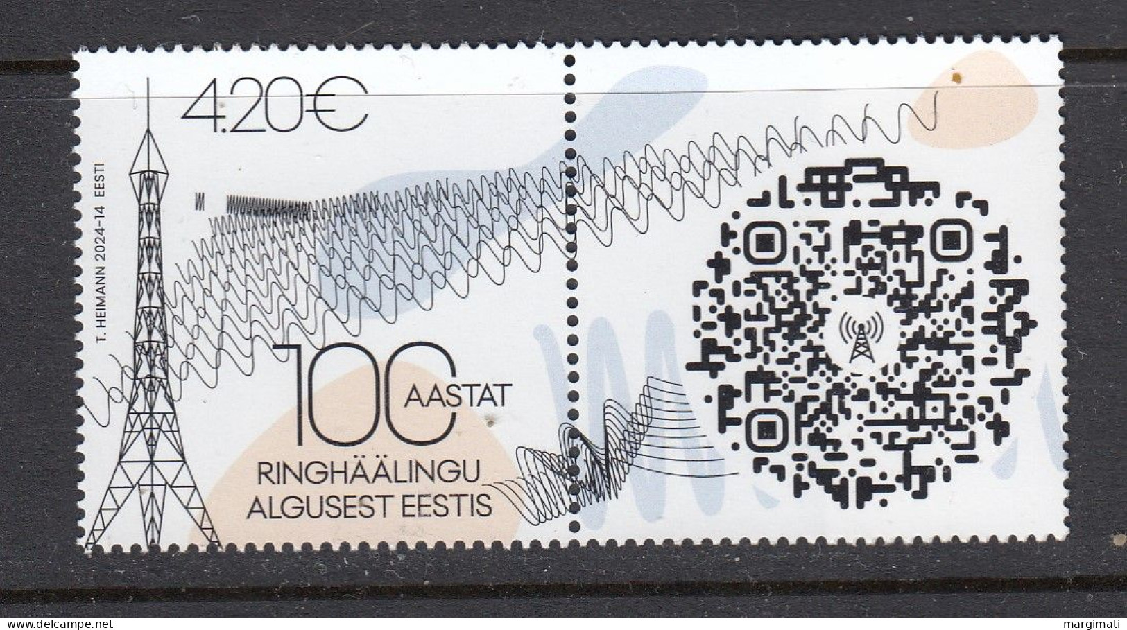 Estland 2024.  Radio Broadcast In Estonia . MNH. - Estland